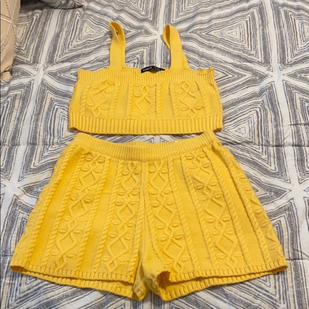 2 piece outfit from shein size small